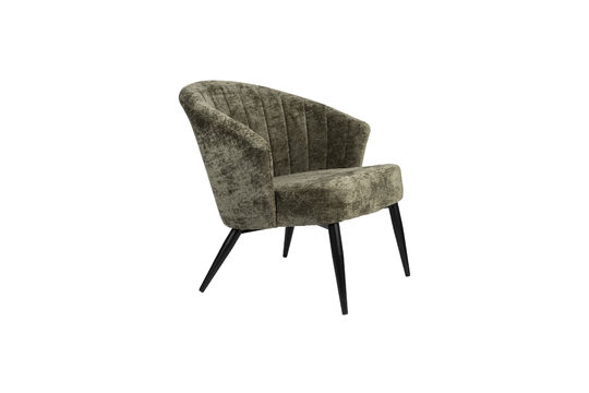Poltrona in legno verde Georgia
