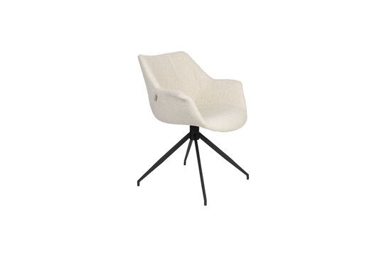 Poltrona in tessuto beige Doulton