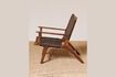 Miniatura Poltrona Otis in rattan marrone 5