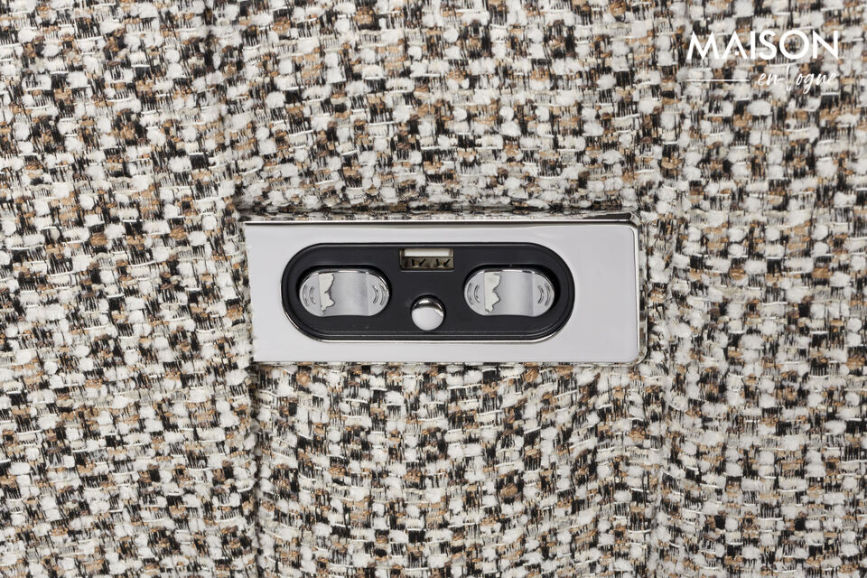Poltrona reclinabile Hamilton colore Cappuccino - 9