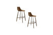 Miniature Polyester barstool cognac Franky 7