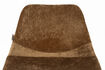 Miniature Polyester barstool cognac Franky 10