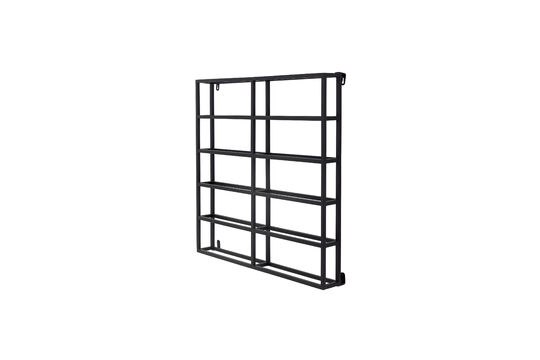 Portabottiglie 67x67 cm in ferro nero Magne