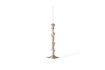 Miniatura Portacandele grande in alluminio argentato Drip 2