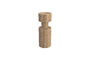 Miniatura Portacandele in marmo beige Paros Foto ritagliata