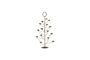 Miniatura Portavelas D40,5xH70 cm de hierro dorado Alani Clipped
