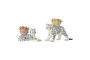 Miniatura Portavelas set de 2 de gres multicolor Rory Clipped
