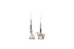 Miniatura Portavelas (Set de 2) de gres rosa Doglie 4
