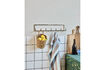 Miniature Porte-manteau 60 cm fer argenté HDRack 2