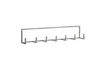 Miniature Porte-manteau 60 cm fer argenté HDRack 1