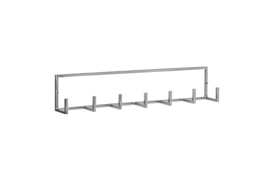 Porte-manteau 60 cm fer argenté HDRack