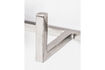 Miniature Porte-manteau 60 cm fer argenté HDRack 3