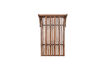 Miniature Porte-manteau avec étagère en bois brun Jakub 1