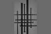 Miniature Porte-manteau en acier noir Rumex 5