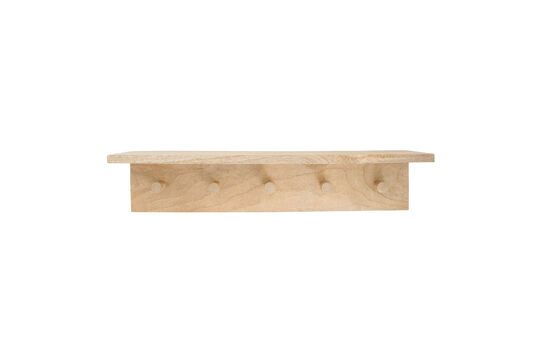 Porte-manteau en bois clair Sate