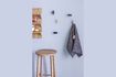 Miniature Porte-manteau en fer laiton bruni Piccolo 2