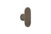 Miniature Porte-manteau en fer laiton bruni Piccolo 1