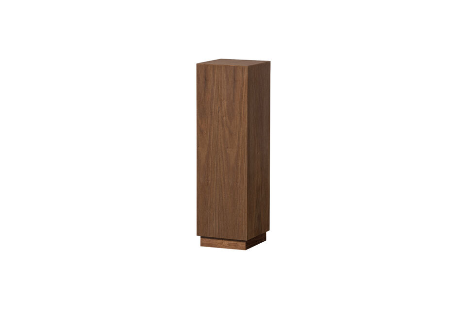 Porte-plante H 80 cm MDF Marron ENID Woood