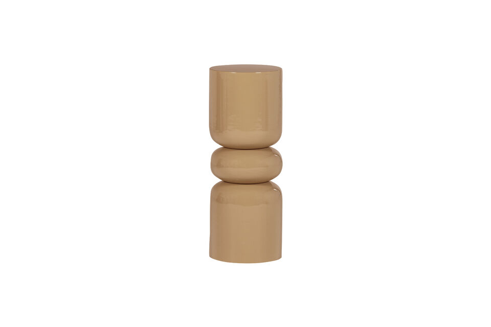 Porte-plante H77 cm métal sable Brava Woood