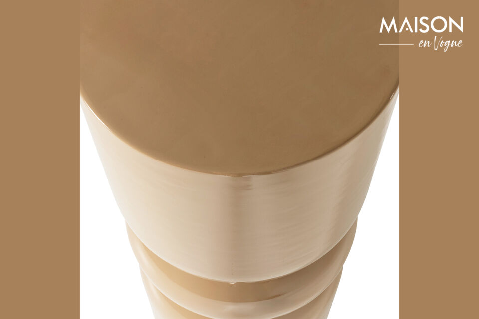 Support de plantes de luxe Utilisation multifonctionnelle Fini dans une couleur sable Un