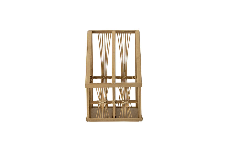 Porte-revues en bambou naturel Tobi - 4