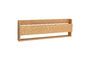 Miniature Porte-revues en bois de chêne naturel Gap Détouré