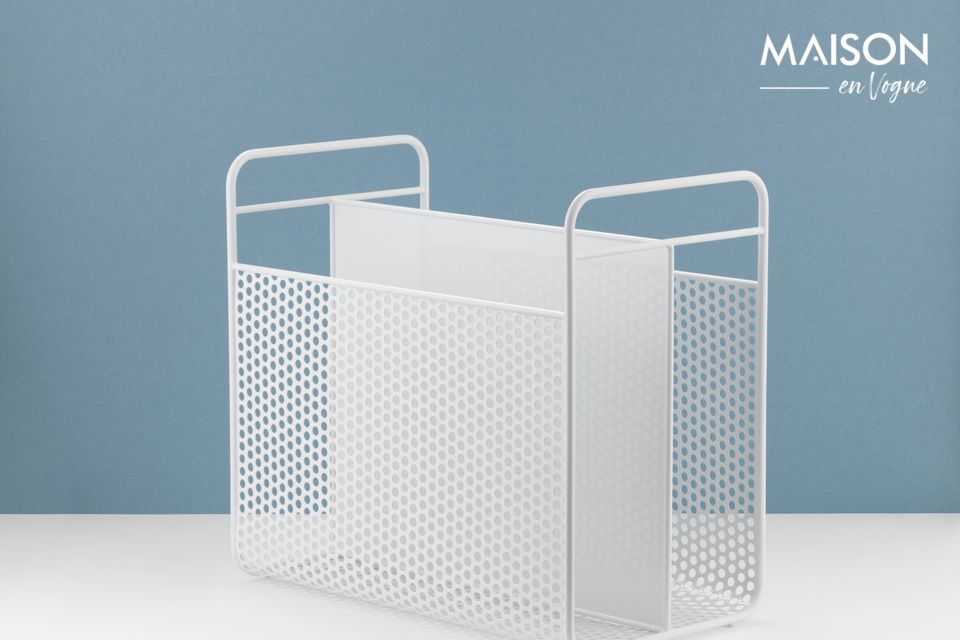 Porte-revues en métal blanc Analog Normann Copenhagen