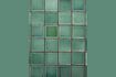 Miniature Porto green metal side table 3