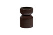 Miniature Pot de fleurs bas métal violet/brun TOVAL 4