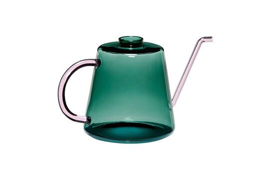 Pot en verre vert foncé Flora