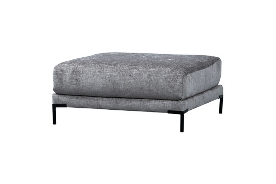 Pouf 100cm Denim Melange COUPLE Clipped