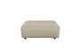 Miniatura Pouf 1,5 posti in tessuto beige Hunter Foto ritagliata