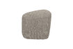 Miniature Pouf 41x62 cm Tissu Naturel Mélange LOFTY 3