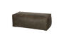 Miniature Pouf 43x120 cm Eco Leather Army Rodeo Clipped