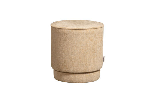 Pouf 45x40 cm Chenille Butter Melange PEARL Détouré