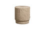 Miniature Pouf 45x40 cm Mélange Naturel PEARL Détouré