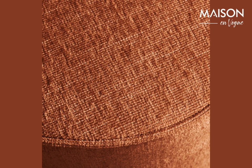 Stylish pouf with a clean