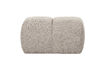 Miniatura Pouf 45x84x64 cm bouclé beige melange MOJO 2