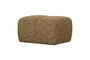 Miniature Pouf 45x84x64 cm Yellow/Brown Melange Bouclé Mojo Clipped