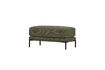 Miniature Pouf 50 cm Vert chaud COUPLE 1