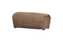 Miniatura Pouf 91x50 cm Ciniglia Marrone Baggy Foto ritagliata