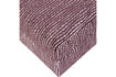 Miniature Pouf à motif 40x60x50 cm Tissu Bordeaux Lou 5