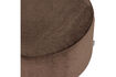 Miniatura Pouf bajo 36xØ60 cm terciopelo marrón oscuro SARA 3