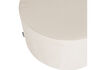 Miniature Pouf bas 36xØ60 cm velours blanc cassé Sara 3