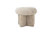 Miniaturansicht Pouf D43xH39 cm aus Polyester Natur Frikka 1