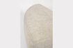 Miniatura Pouf elemento destro in tessuto beige Hunter 7