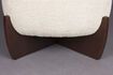 Miniature Pouf en Tissu Beige Emilius 3