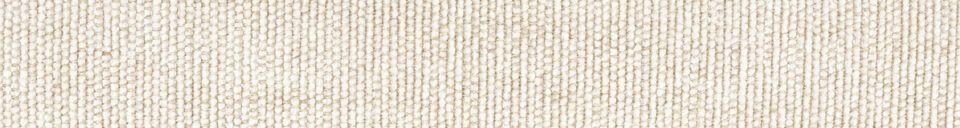 Mise en avant matière Pouf en tissu crème Summer