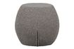 Miniature Pouf en tissu gris clair Bubble 4