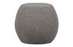 Miniature Pouf en tissu gris clair Bubble 1